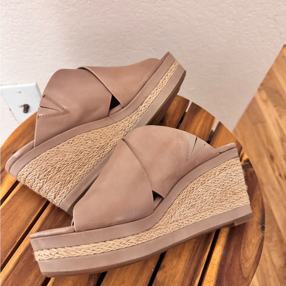 Lucca Lane Leather platforms
